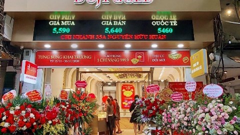 Khai trương Trung tâm DOJI Gold đầu tiên tại Hà Nội