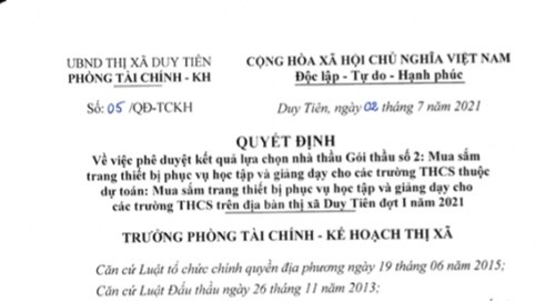 Nghi vấn nhiều trang thiết bị được Công ty Kinh Bắc cung cấp với giá cao