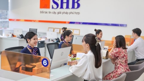 SHB lãi trước thuế hơn 15.000 tỷ đồng, tăng 30%, hướng đến mục tiêu tổng tài sản 1 triệu tỷ đồng
