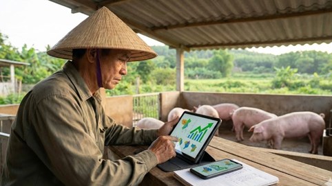 Giá heo hơi hôm nay 5/2/2026: Miền Bắc tiếp tục dẫn đầu cả nước