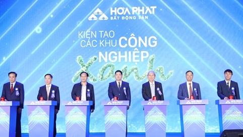 Hòa Phát khởi công dự án Khu công nghiệp Đồng Phúc quy mô gần 355 ha tại Bắc Ninh