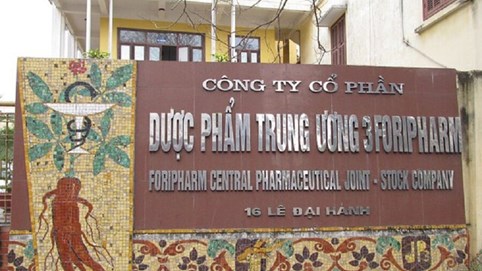 Dược phẩm Trung ương 3: Lợi nhuận trước thuế đạt 44% doanh thu