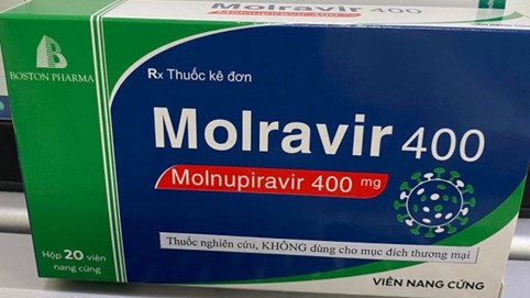 Khuyến cáo người dân chỉ sử dụng thuốc Molnupiravir khi có đơn của bác sĩ