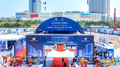 Sunshine Group khởi công, động thổ ba dự án tại Hà Nội với tâm điểm là Noble West Lake Ha Noi - tổ hợp căn hộ hàng hiệu số 1 Việt Nam