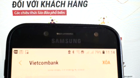 Cảnh báo lừa đảo khách hàng sử dụng dịch vụ Mobile Banking ở Quảng Nam