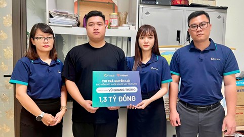 1,3 tỷ đồng được OPES chi trả cho chủ doanh nghiệp tại Hải Phòng sau biến cố mùng 1 Tết