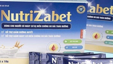 Quảng cáo Nutrizabet như thuốc, công ty dược Taphaco bị phạt 75 triệu