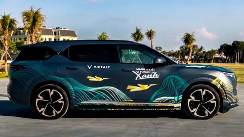 Chủ xe hài lòng với trải nghiệm “ông chủ” trên VinFast VF 9