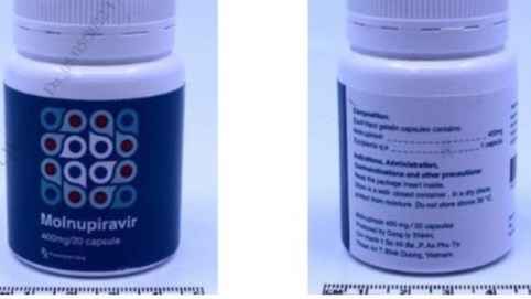 Phát hiện thuốc giả Molnupiravir tại Thụy Sỹ trên nhãn có thông tin tiếng Việt