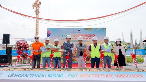 Vinschool tăng tốc xây dựng, gia đình trẻ thêm quyết tâm chuyển cư về Vinhomes Green City