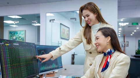 Dòng tiền 'nóng' đổ vào VIC – VHM, VN-Index vượt mốc 1300 điểm