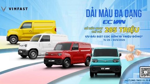 VinFast EC Van sẽ là “dấu chấm hết” cho các dòng xe chở hàng chạy xăng?