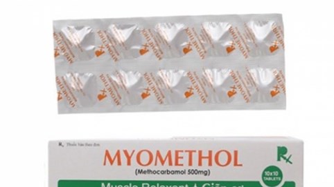 Thu hồi toàn bộ thuốc Myomethol từ Thái Lan không đạt chất lượng