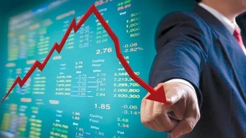 VN-Index giảm 18 điểm phiên 2/6