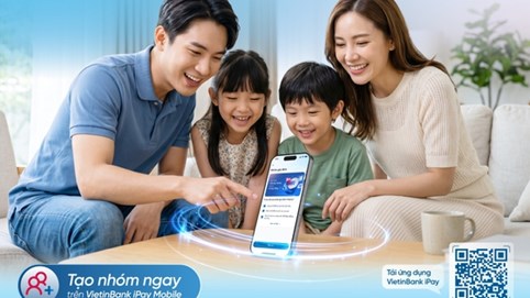 Gắn kết gia đình, mở khóa đặc quyền cùng V-Family của VietinBank