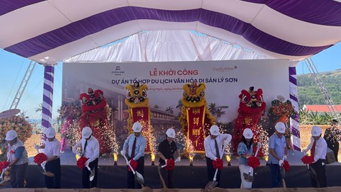 Tập đoàn Everland khởi công Dự án Tổ hợp du lịch văn hóa di sản Lý Sơn – Crystal Holidays Heritage Lý Sơn