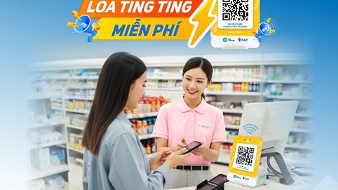 Nhiều ưu đãi cho khách hàng hộ kinh doanh, tiểu thương sử dụng Loa thông báo biến động số dư PVcomBank