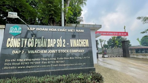 Lào Cai: Công ty CP DAP số 2 – Vinachem bị phạt 350 triệu đồng do vi phạm lĩnh vực môi trường