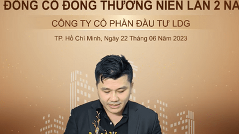 LDG tổ chức Đại hội đồng cổ đông năm 2023 lần 2 bất thành