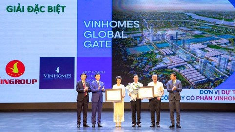 Vinhomes Global Gate được vinh danh tại Giải thưởng Quy hoạch đô thị quốc gia