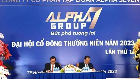 ALPHA SEVEN bị phong toả tài khoản, ngừng sử dụng hoá đơn