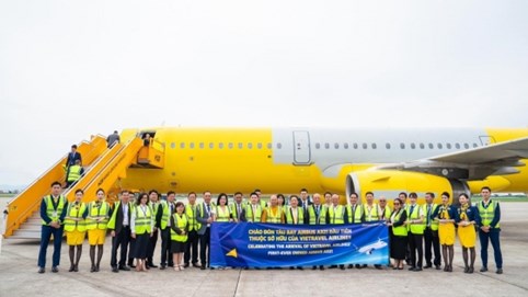 Vietravel Airlines đón máy bay Airbus A321 đầu tiên thuộc sở hữu của hãng