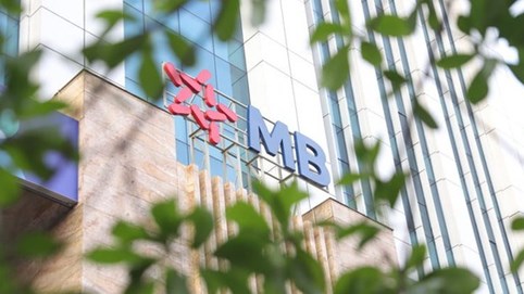Cổ phiếu MBB được định giá vượt 30.000 đồng