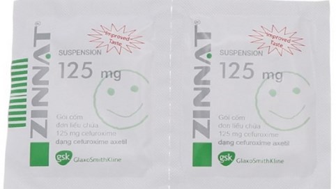 Thu hồi giấy đăng ký lưu hành trên toàn quốc thuốc kháng sinh Zinnat Suspension