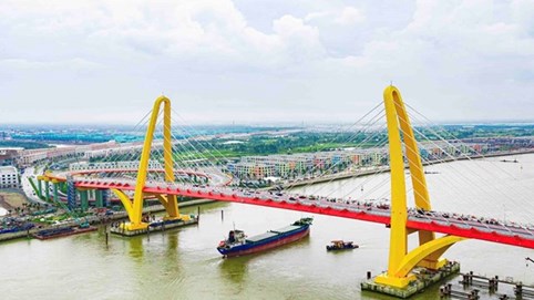 Vingroup thông xe cầu Hoàng Gia- biểu tượng phát triển mới phía Đông Bắc TP Hải Phòng