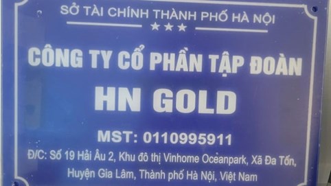 HN Gold nổ công dụng, rầm rộ tuyển đại lý khi chưa có giấy phép quảng cáo