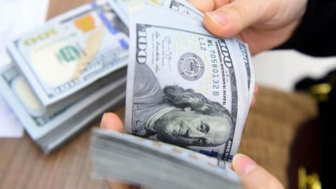 Giá USD ngân hàng đi lên, tỷ giá trung tâm xác lập kỷ lục mới