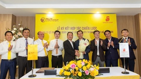 T&T Group và Saigon Co.op hợp tác phát triển mô hình bán lẻ tại các khu đô thị toàn quốc