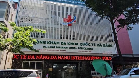 Đình chỉ hoạt động đối với Phòng khám Đa khoa quốc tế Đà Nẵng