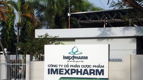 Dược phẩm IMEXPHARM lên phương án chia cổ phiếu thưởng tỷ lệ 1:1