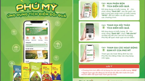 Ứng dụng ‘Phú Mỹ’: Gia tăng tương tác và trải nghiệm cho nông dân