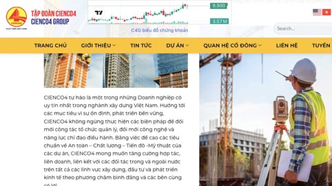 CIENCO4: Lợi nhuận 'lao dốc', liên tục vi phạm đấu thầu