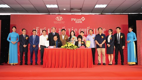 PVcomBank ký kết hợp tác với Tập đoàn Hoàng Quân, đồng hành cùng người dân trong các dự án nhà ở xã hội