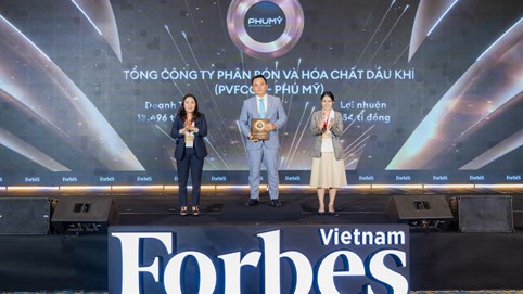Phú Mỹ - PVFCCo xuất sắc đạt danh hiệu kép Top 50 công ty niêm yết tốt nhất và Top 25 Thương hiệu dẫn đầu Việt Nam năm 2025