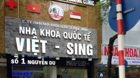 Nha khoa Việt - Sing có đang quảng cáo kỹ thuật vượt quá phạm vi chuyên môn được cấp phép?