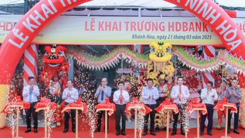 Khai trương HDBank Ninh Hòa - điểm giao dịch thứ 376 của HDBank