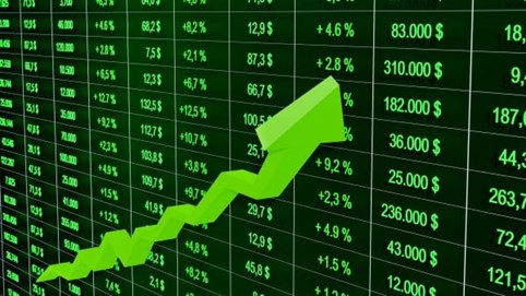 Cổ phiếu ngân hàng xanh, VN-Index tăng hơn 22 điểm