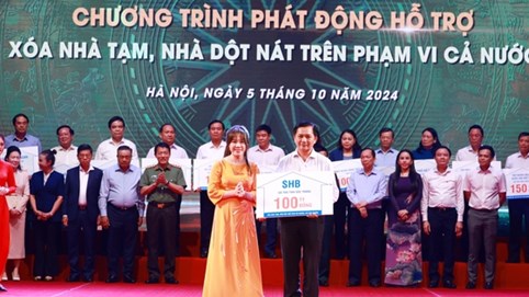 SHB dành gần 150 tỷ đồng đóng góp cho hoạt động an sinh xã hội