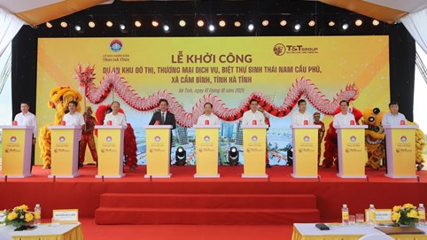  T&T Group khởi công Khu đô thị sinh thái 50 ha tại Hà Tĩnh