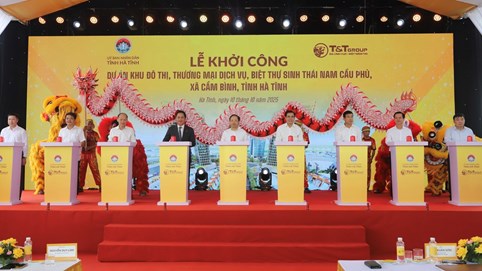 T&T Group khởi công Khu đô thị sinh thái 50 ha tại Hà Tĩnh