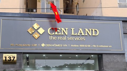 CenLand hoàn tất thanh toán hơn 356 tỷ đồng gốc và lãi trái phiếu CRE202001