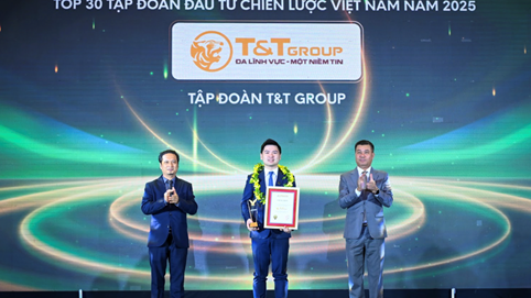 T&T Group được vinh danh Top 30 Tập đoàn đầu tư chiến lược Việt Nam (ALPHA30): Dấu ấn hệ sinh thái đa ngành bền vững