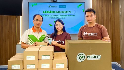 Phú Mỹ hợp tác cùng Enfarm: Bước tiến trong chuyển đổi số nông nghiệp Việt Nam