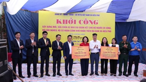 T&T Group tài trợ 13 tỷ đồng xây Nhà Đại đoàn kết và hệ thống camera an ninh tại xã Kiều Phú (Hà Nội)