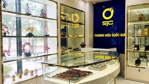 Công ty SJC giảm mạnh doanh thu bán vàng