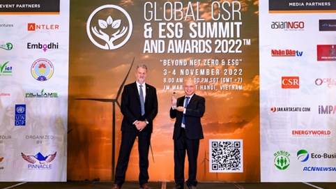Vinamilk được vinh danh với các giải thưởng lớn trong hội nghị CSR, ESG toàn cầu 2022